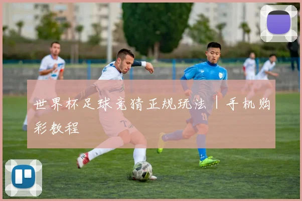 世界杯足球竞猜正规玩法｜手机购彩教程