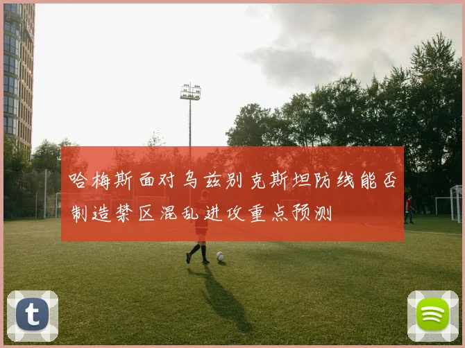 哈梅斯面对乌兹别克斯坦防线能否制造禁区混乱进攻重点预测
